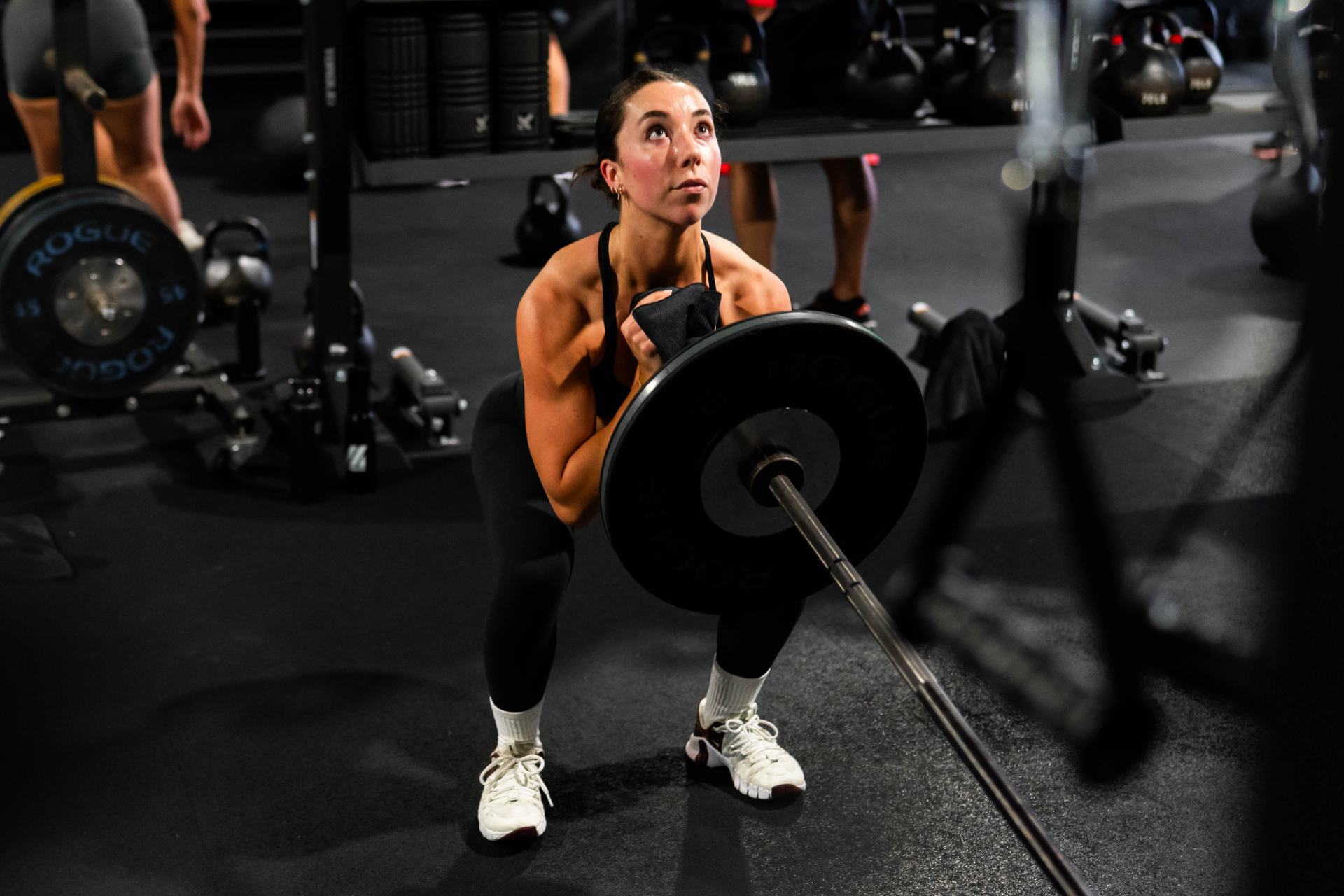 Group strength training class at MOXI3 Fitness in Costa Mesa